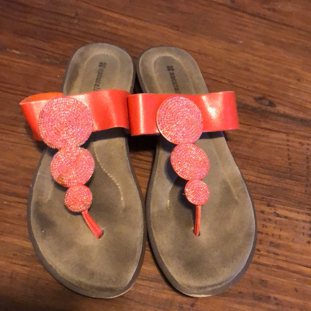 Beaded Naturalizer sandals